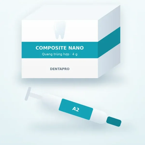 Composite quang trùng hợp DentaPro Nano, ống 4 g – ảnh 3 Composite quang trùng hợp DentaPro Nano, ống 4 g