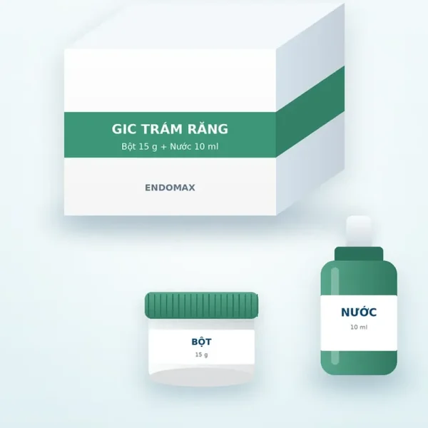 Xi măng Glass Ionomer trám răng EndoMax GIC Fil