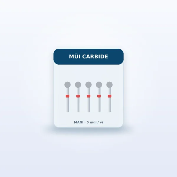 Mũi khoan carbide tròn MANI, vỉ 5 mũi – ảnh 2 Mũi khoan carbide tròn MANI, vỉ 5 mũi