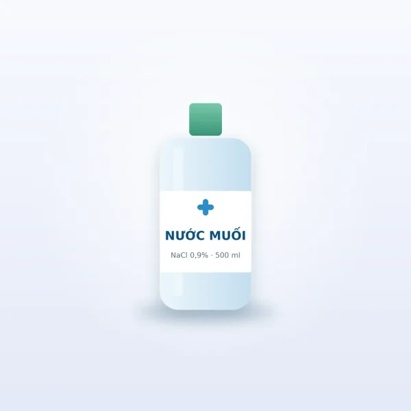 Dung dịch bơm rửa ống tủy NaOCl 3%, chai 500 ml