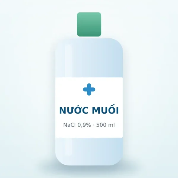 Dung dịch bơm rửa ống tủy NaOCl 3%, chai 500 ml