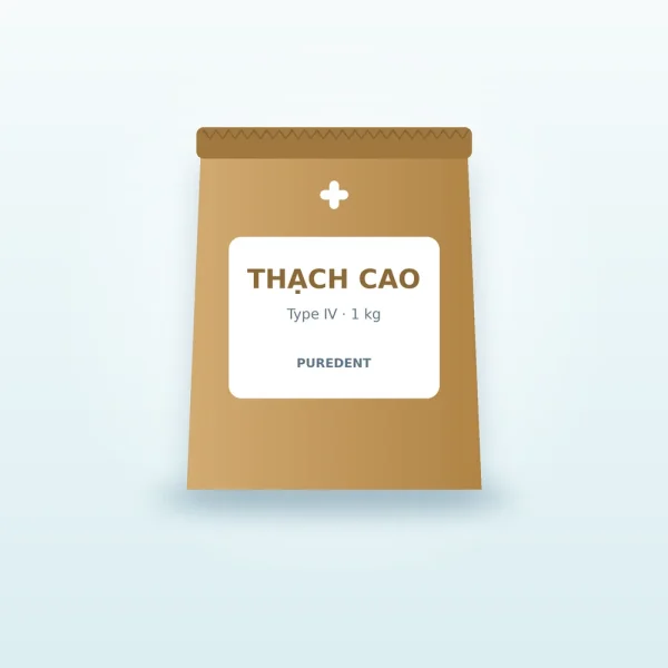 Thạch cao đá nha khoa Type IV, túi 1 kg Thạch cao đá nha khoa Type IV, túi 1 kg